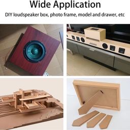 Amazon Brand - Umi 6 Pc A4 Size MDF Boards for Art and Craft, Wood MDF Sheets for Craft Work, DIY MDF Cutouts 30 x 20 cms image 5