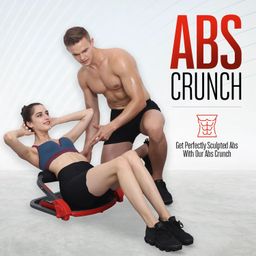 MYHEART Smart Ab Machine Multifunctional Lazy Abdominal Machine | Sit Up Exercise Equipment for Home Gym | Crunches Ab Equipment | Ab Workout Equipment with Adjustable Resistance | Muscle Exerciser image 4