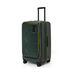 mokobara The Em Access Check-in Trunk Luggage | Green Expandable Polycarbonate 8 Spinner Wheel Trolly Hardsided Suitcase with Built in TSA Lock Travel Suitcase (Green Energy Sunray), 40.7 Cm image 1