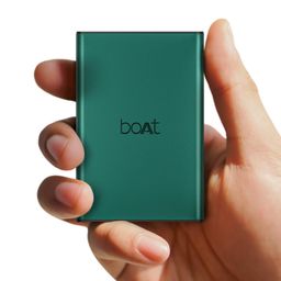 boAt Energyshroom PB300 Pro 10000mAh | Pocket Size Compact Power Bank, Type-C Input (2-Way Port), Pass-Through Charging, Compatible with Tablets, Smartphones, Earbuds, Smartwatch(Emerald Green) image 1