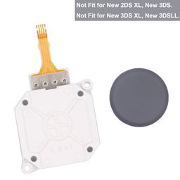 IKPEK 3D Analog Joystick Button with Thumb Stick Circle Pad Cover Cap Replacement for Nintendo 2DS 3DS 3DS XL image 5