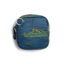 DailyObjects Easy Square Pouch | Crafted Using Soft-Touch and Water-Repellent Polyester | Polyfill Cushioning Assures Scratch-Free Security | Comes with an O-Ring to Attach Keys, Charms or Wristlets image 2