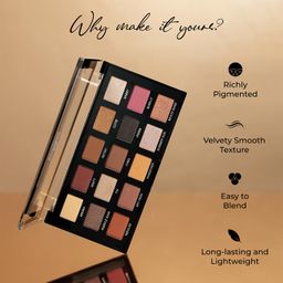 INSIGHT Cosmetics 15 Color All Eyes On You Eyeshadow|Matte|Shimmer|Beginner Friendly & Long Lasting Eye Shadow Powder Palette|Long Wearing And Easily Blendable Eye Makeup Palette, Mk04, Multicolor image 2