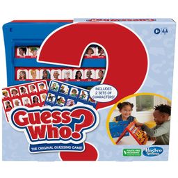 hasbro gaming Hasbro Guess Who? Original, Easy to Load Frame, Double-Sided Character Sheet, 2 Player Board Games for Kids, Guessing Games for Families, Ages 6 and Up image 1