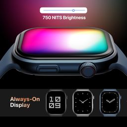 Fire-Boltt Brillia Smart Watch with 51.3mm (2.02 inch) AMOLED Display, Bluetooth Calling, SpO2, Heart Rate Monitoring, 120+ Sports Modes (Brillia, Blue) image 5