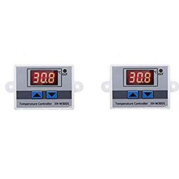 Quick Sense Digital 230V AC LED Temperature Controller with Thermocouple Sensor -Set of 2 image 1