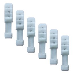 homry Dolly Plus Bra Extender 3×1 Hook Extender with Elastic (White, 6) image 1