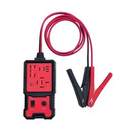 adium 12V Car Battery Checker Electronic Relay Tester with Clips Auto Relay Diagnostic Tool image 1