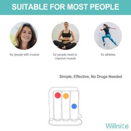 Willnice Breathing Exercise Device for Daily Training, Simple to Use and Clean, Effective Trainer Suitable for Most People Upgraded image 3