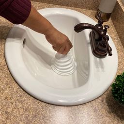 Master Plunger Mighty Tiny Plunger Designed for Bathroom/Kitchen Sinks, Perfect for RVââ‚¬â„¢s. Unclogs Fast & Easy (Patent Pending), White image 5