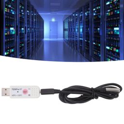 EXCLUZO USB Temperature Data Logger Recorder, High Accuracy USB Computer Temperature Logger Alarm with Curve Display & Mailbox Function for Indoor Outdoor Computer Room Warehouse Monitoring image 2