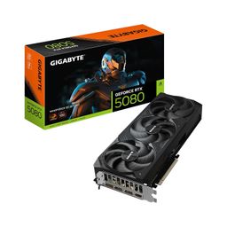 GIGABYTE GeForce RTX 5080 WINDFORCE OC SFF 16G Graphics Card, WINDFORCE Cooling System, 16GB 256-bit GDDR7, GV-N5080WF3OC-16GD Video Card image 1
