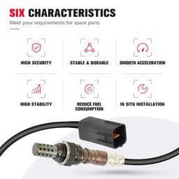 qijiauto O2 Oxygen Sensor Upstream and Downstream 234-4142 Compatible for Mazda MPV 2002-2006 image 5