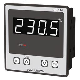 Multispan UTC-114 Single Display PID Digital Temperature Controller 96x96mm image 1