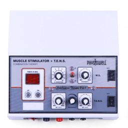 Physiowell Nerve Stimulator Machine Tens MS Combination Deluxe Physiotherapy Equipment Machine for Physiotherapy Stimulation Machine Electrical Muscle Stimulation with 1 Year Warranty image 2
