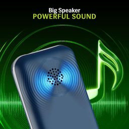 Lava Hero Shakti 2025 Dual Sim Keypad Mobile Phone (with Vibration Alert) | 1.8" Display | Super Saving Battery Mode | Stylish Design | Number Talker | (Dark Blue) image 4