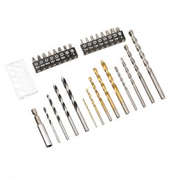 amazon basics Multi-Bits Set for Drill & Driver Accessory Kit, 32 Pieces, Metal, Straight image 2