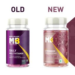 MuscleBlaze StrongHer Women Multivitamin (60 Tablets) | Multivitamin for Women | For Energy & Stamina image 2