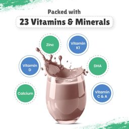 Little Joys Immunity Boosting Kit | 7-12 years | For 2X Immunity & Growth | With Ragi, Bajra, Vitamin A, C, D3, B12, Zinc & DHA | With Nutrimix 350g & Multivitamin Gummies 30N image 5