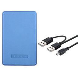 CLUB BOLLYWOOD Portable External Hard Drive USB 2.0 2Tb for Laptop for Mac Blue | Computers/Tablets & Networking | Drives, Storage & Blank Media | Hard Drives (HDD, Ssd & NAS) image 1
