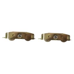 2 Pieces Sliding Patio Door Rollers Hardware Replace Parts Easy Installation image 4