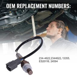 Bapmic 13355 4 Wire Lambda O2 Oxygen Sensor for Toyota Lexus Pontiac Avalon Camry RAV4 ES350 ES300h tC image 3