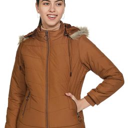 qube by fort collins Women's Nylon & Net Nylon Short Length Jacket image 1