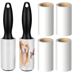 style keepers 2 Handle + 6 Roll (360 Sheets) Lint Rollers for Pet Hair Extra Sticky, 360 Sheets Mega Value Set Lint Rollers for Pet Hair Removal, Dog and Cat Lint Remover for Clothes, Furniture, Carpet image 1