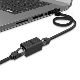 lipiworld LipiWorld® RJ45 Joiner Adapter RJ45 Ethernet Splitter Ethernet Extender Coupler Female to Female Plug LAN Network Double Socket LAN Internet CAT 5/CAT 6 Adapter (Pack of 3) image 4
