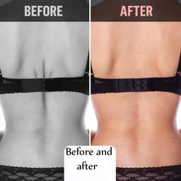 lerosey 6 pcs bra extender elastic lingerie extenders 3 hooks 3 rows extension strap in three colours (black,beige,white) image 2