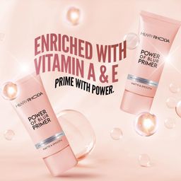 Hilary Rhoda Power of Blur Primer | Lightweight & Silicone-Based | Matte Finish & Oil-Control | Infused with Vitamin A & E | Water-Proof & Smoothening Primer - 30ml image 4
