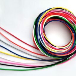 steko (18 Meters) Combo Of 9 Color Multi Strand Hookup Wire 14/36 DC Wire Cable For Multipurpose Use Electronics Works, DIY Science Projects, Hobby Kit (14 Thread 36 Gauge) image 1