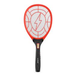 Longway Zappy Rechargeable Mosquito Killer Racket Built in COB Light | 3500V DC Voltage on The Net Mesh| Mosquito Bat | 1 Month Stand by 500mah Long Lasting Internal Battery (Black) image 1