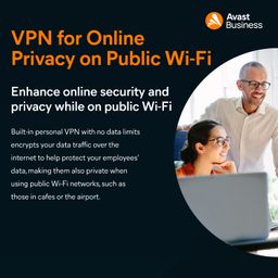 Avast Premium Business Security | 20 Devices 1 Year | Includes Online Management Platform | End Point Protection | Ransomware, Phishing & Data Protection | Personal VPN | Windows, Windows Server & Mac OS | Email Delivery in 2 Hrs. image 2