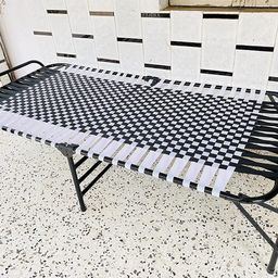 LUSTER Folding Bed Single for Sleeping, Portable Single Folding Bed Space Saving Heavy Duty Foldable Bed Frame/Khat Cot for Sleeping Bed Sturdy Metal Bed Frame Space Saving Desig 3X6 Feet, Black image 2