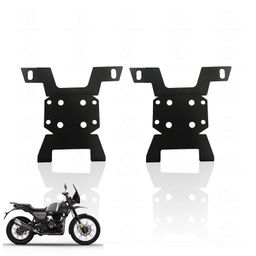 MOTO GENIUS Himalayan Jerry Can Mount | Heavy Duty Mounting Bracket for Jerry Cans |Rugged Design for Adventure Riding (Pack of 2) (BS6) image 1