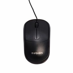 Zebion Dazzle USB Mouse with Latest Optical Technology, 800 DPI Resolution, Ergonomic Design, Smooth Low-Friction Movements and Comfy Palm Fit image 1