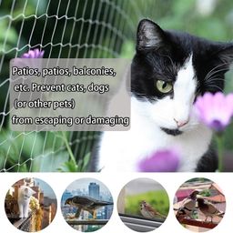Woohome Anti-Bird Net for Balcony (10 X 4Ft) Heavy Duty UV-Stabilized HDPE Pigeon Net | Bird Protection Net with Installation Kit, Cable Clips & Tying Rope | Bird Control for Home & Garden image 5