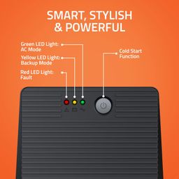 Artis 1500VA Line Interactive UPS for Personal Computers, Desktop PCs, Laptops, Routers, Networking Devices and Gaming Consoles image 2