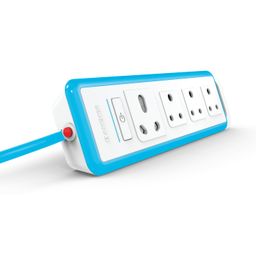 Anchor by Panasonic 16A 4 Socket Extension Board with 1 Universal & 3 Standard Sockets and 1.5 Mtr Extension Cord for Home & Office (22067) image 1