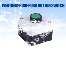 zerodis ABS Weatherproof Push Button Switch Station Box One Button Control for Gate Opener image 2