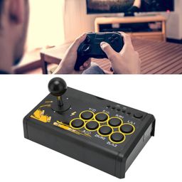Liujaos Wired Gaming Controller, Big Joystick Stable Signal Games Console Joystick Plug and Play Sensitive Keys for PS4 image 5