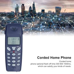 ASHATA Telephone Phone Tester with Connecting Cable, FSK DTMF Caller ID, 16 Bit Display, ID and Times Records, Flash Off 300 600 1000ms, Phone Butt Test Tester Lineman Tool image 2