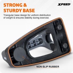 Xpeed Push Up Bar Home Gym Strength Training Workout || for Chest Triceps Back || Non-Slip Sturdy Structure Push Up Bars for Men & Women image 4