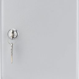 GLOWICK Security Metal Key Box with 20 Tags, Small Adjustable Wall Mount Key Lock Cabinet Box, Key Storage Lock Box Ideal for Property Managers, Homes, Hotels (1Pcs) image 5