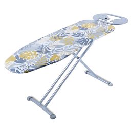 Peng Essentials Berlin Ironing Board | Portable and Foldable Ironing Table for Clothes| Height Adjustable Ironing Table with Silicon Pad for Iron Rest, Size- 97x34cm, (Floral) image 1