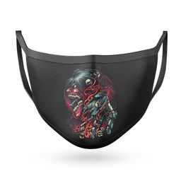 Rarissime Ghoul R70 2 Ply Cloth Face Mask image 1