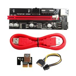 CALANDIS 1X to 16X Pcie Riser Board for Gpu Mining Powered Pci-E Pcie Riser Card image 1