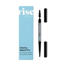 rise for men Patchy Beard Fix : Apply In One Minute | Natural Look | Smudge & Water Proof | No Side Effects image 1