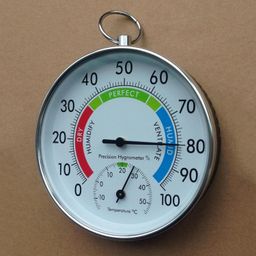 sai inder kala 4 Decorative Thermometer Meter Home Pool Hygrometer Analog Dial Gauge" image 2
